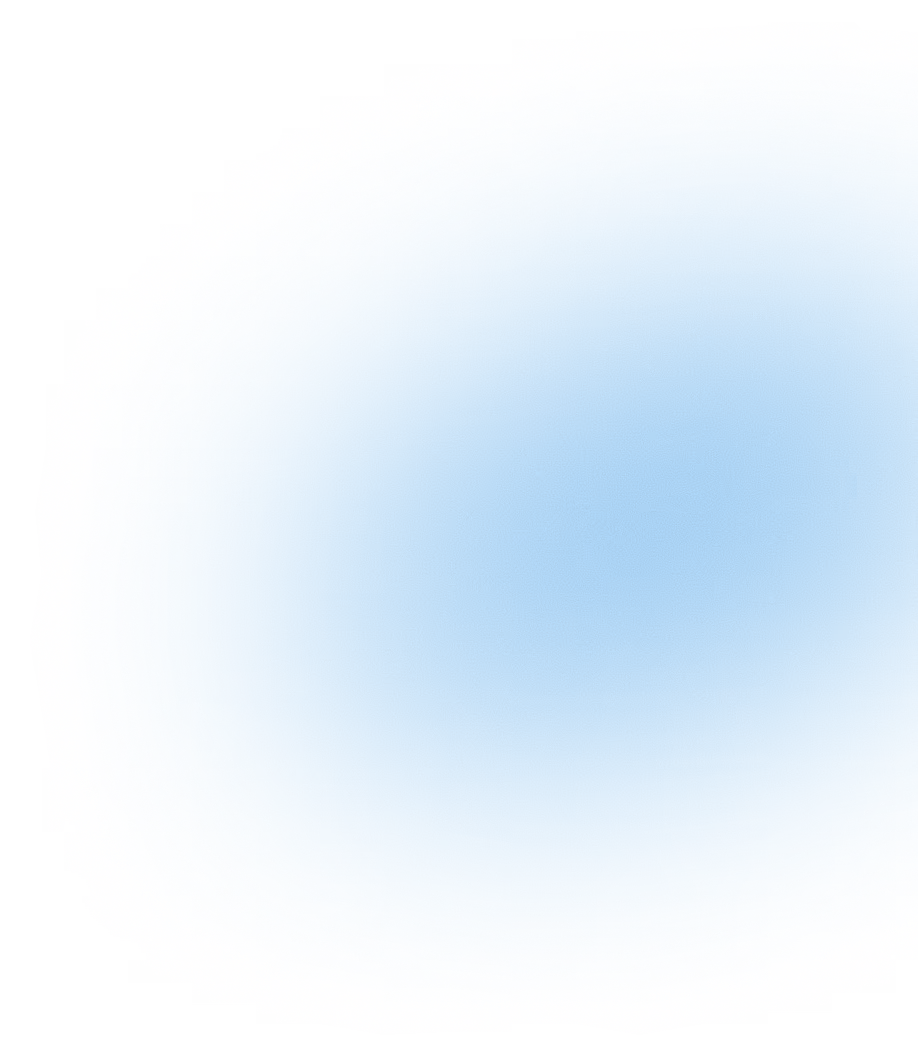 Blurred circular purple gradient with soft edges fading outward.