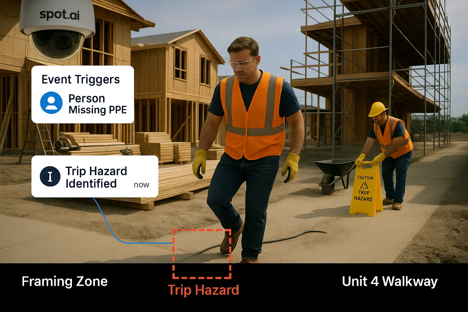Top 5 Preventable Injuries in Residential Construction (and How AI Video Analytics Prevent Them)