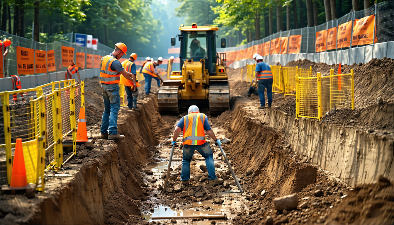 Caught-in/Between (Machinery, Trenching, Pinch Points)