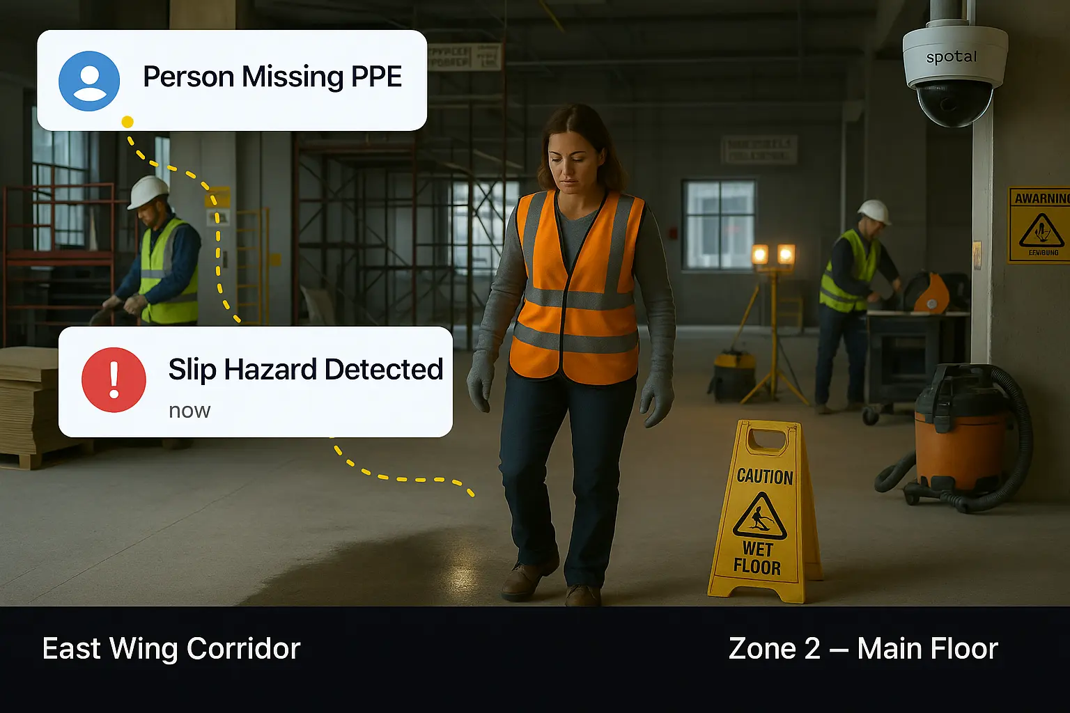 Top 5 Preventable Injuries in Commercial and Institutional Construction—and How Video Intelligence Can Stop Them