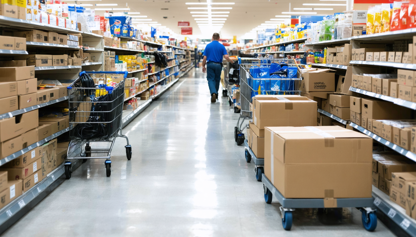 Cluttered Walkways and Tripping Hazards