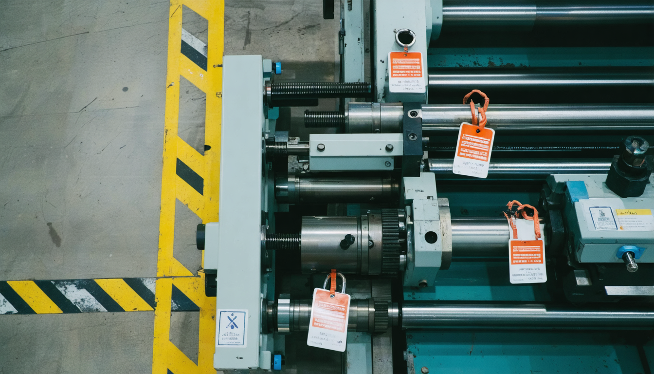 Failure to Lock Out/Tag Out (LOTO)