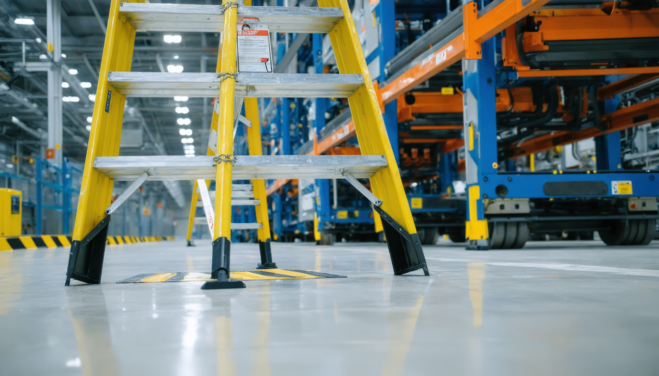 Unsafe Use of Ladders, Platforms, and Elevation Changes