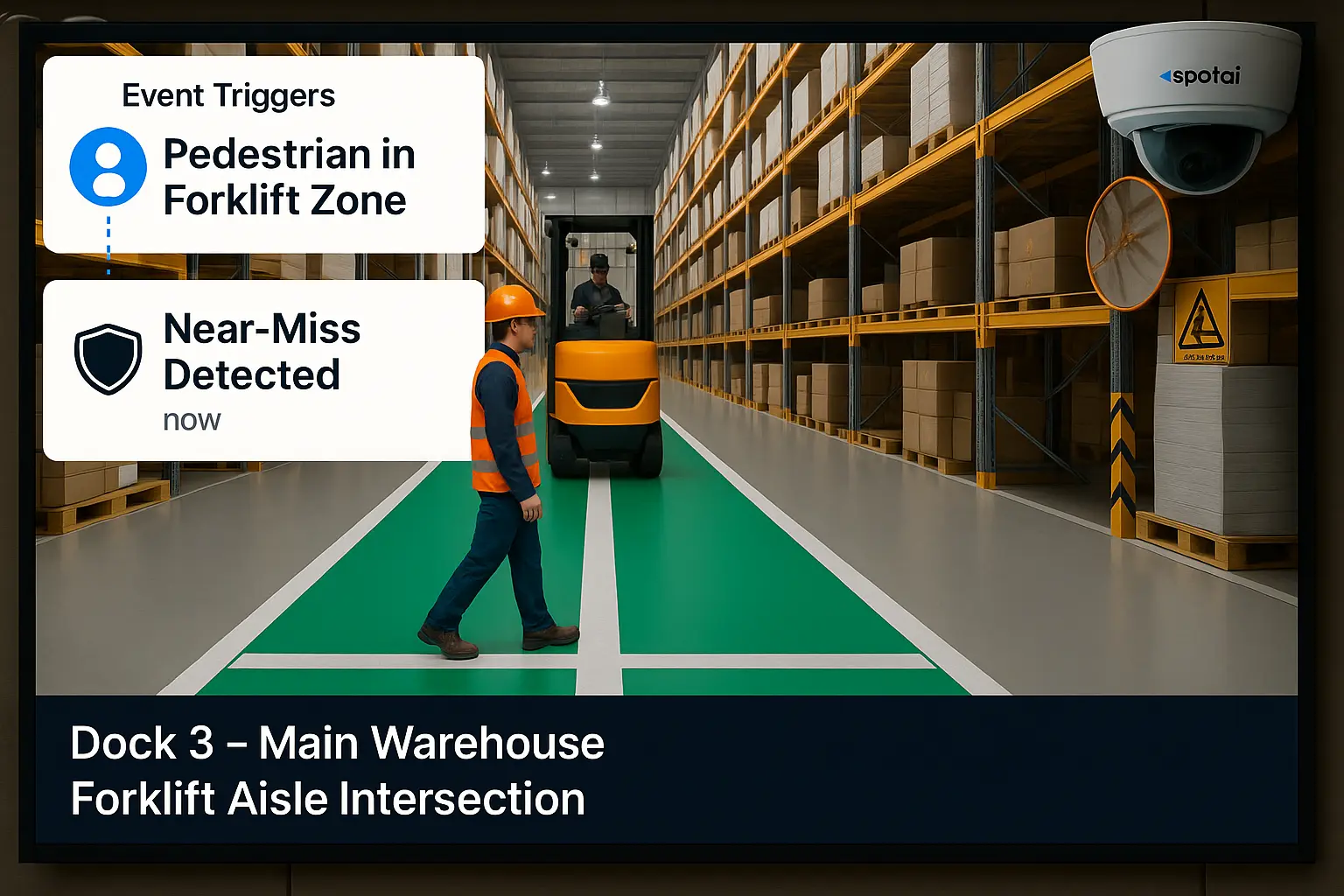 Top Causes of Forklift Incidents in Logistics and How AI Video Analytics Prevents Them