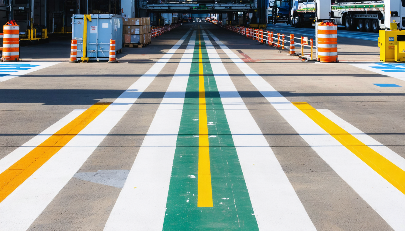 Inadequate Pedestrian-Vehicle Separation