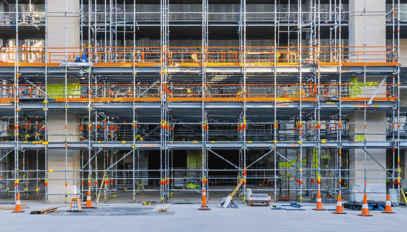 Unstable or Improperly Assembled Scaffolding