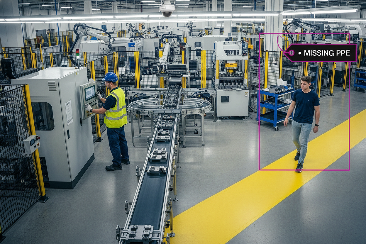 3 blind spots in your manufacturing operations that video AI helps close
