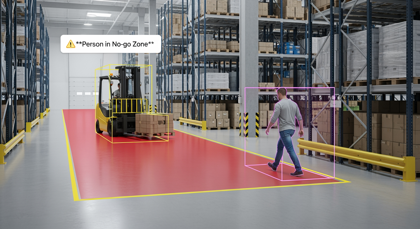 Struck-by moving objects in warehousing: how modern video intelligence reduces costly injuries