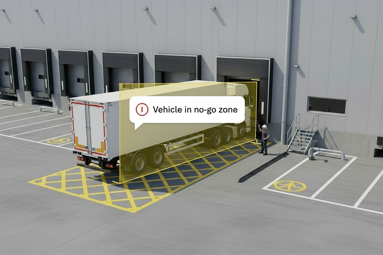 Mitigating vehicle collisions in yard and dock operations: how Video AI proactively improves logistics safety