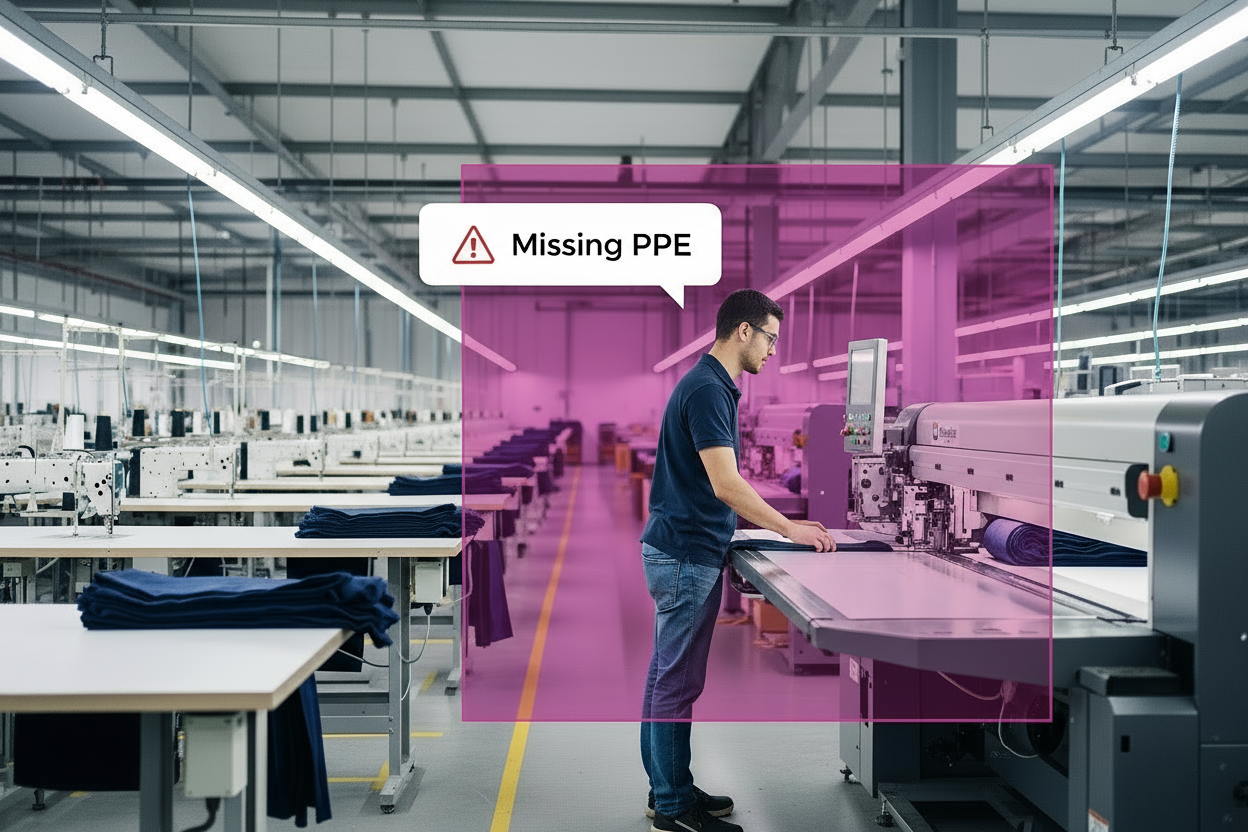 How to reduce the top 4 injuries in apparel manufacturing with Video AI