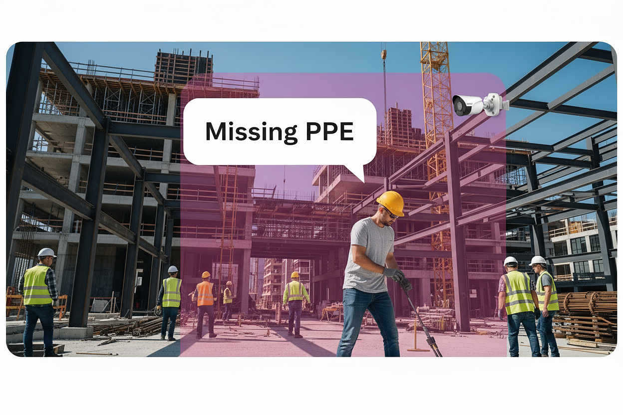 Top 4 mitigatable injuries in industrial building construction—and how Video AI helps reduce them