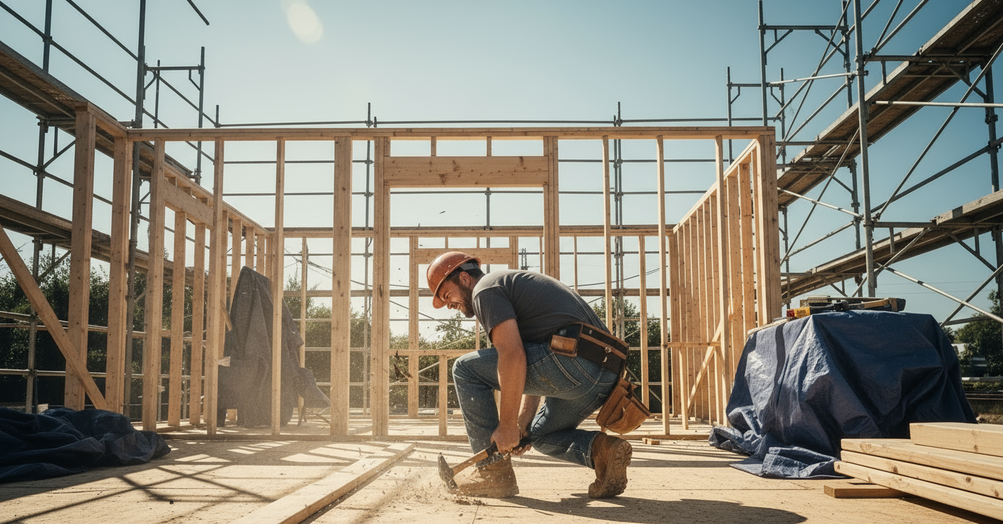 Top 4 injuries in residential construction (and how Video AI helps reduce them)
