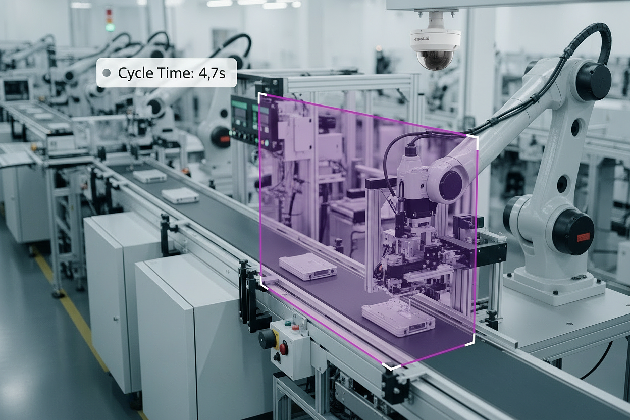 A guide to using video AI for time series analysis of production cycles