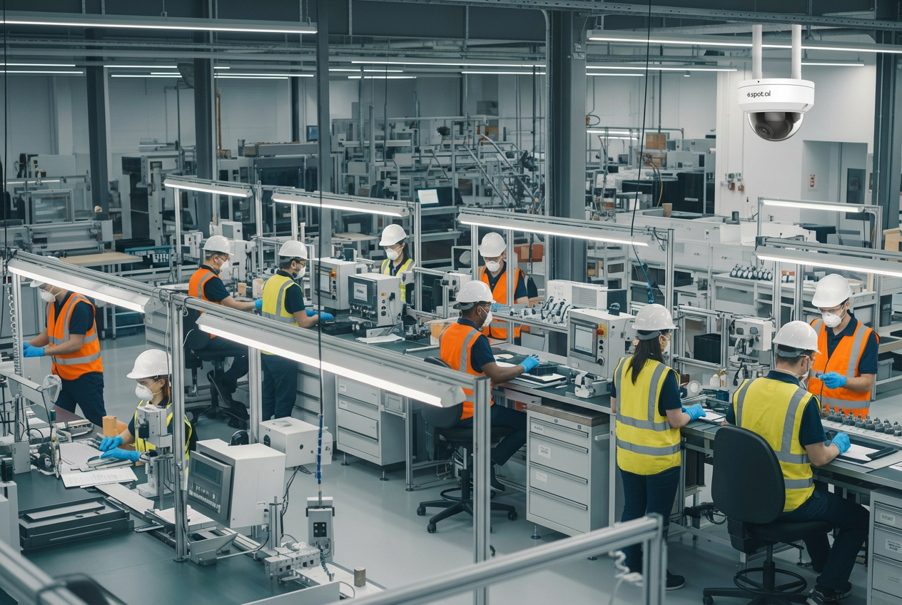 Augmenting manufacturing teams with video AI to multiply productivity