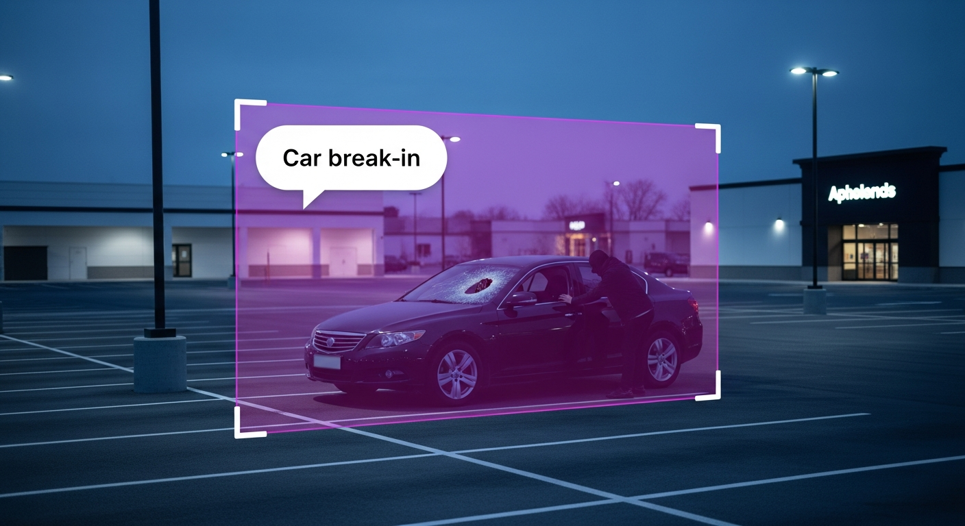 How to detect and deter car break-ins in retail parking facilities