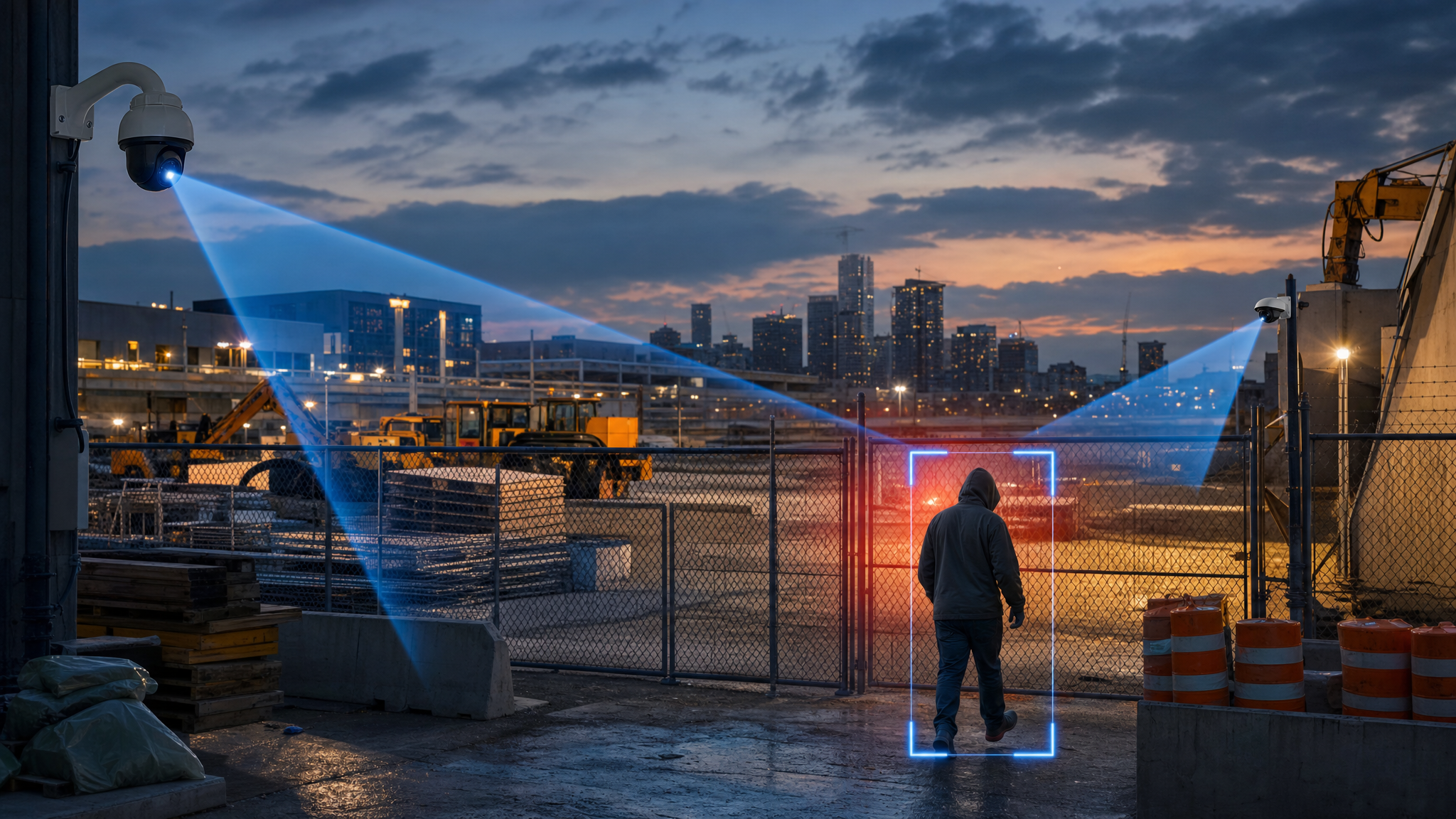 Perimeter Intrusion Detection for Industrial & Construction Sites