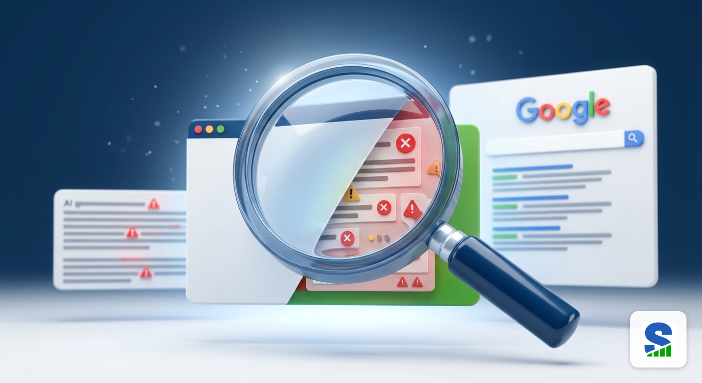 Google AI spam detector