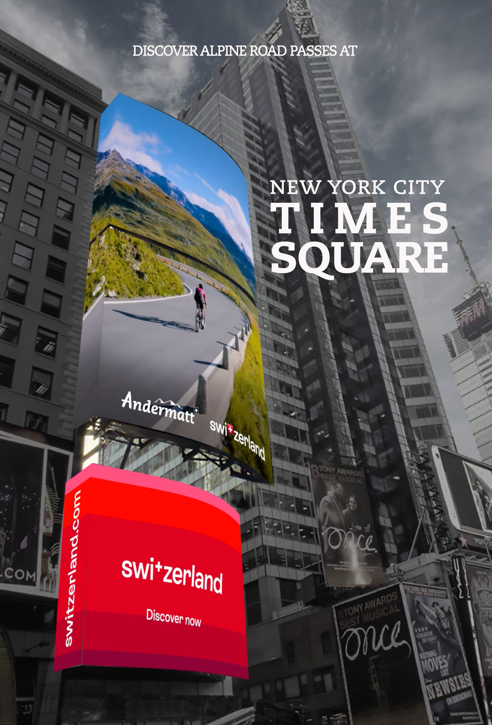 NYC Screens Road Cycling