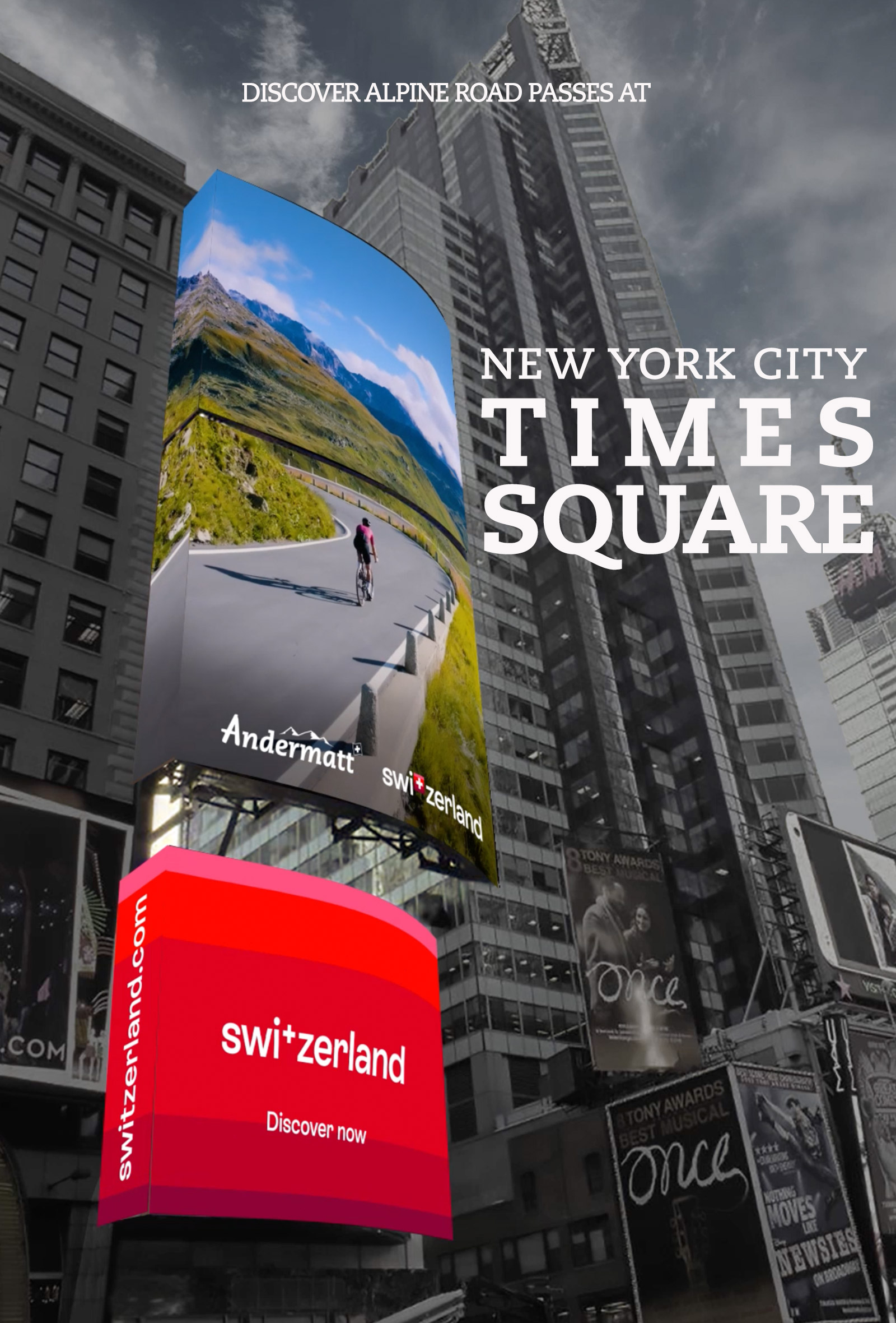 NYC Screens Road Cycling