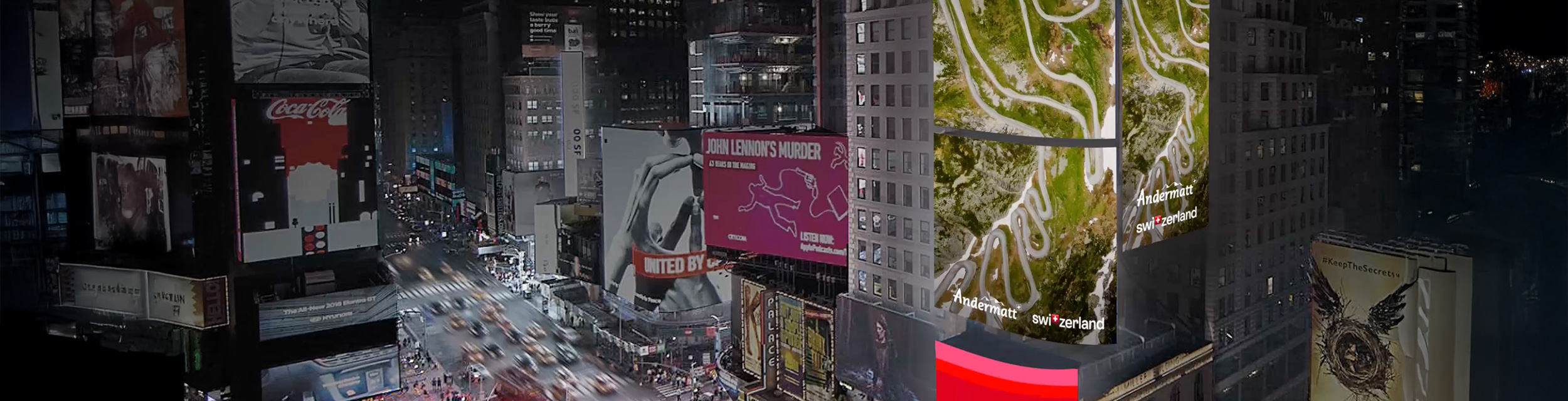 NYC Screens Road Cycling