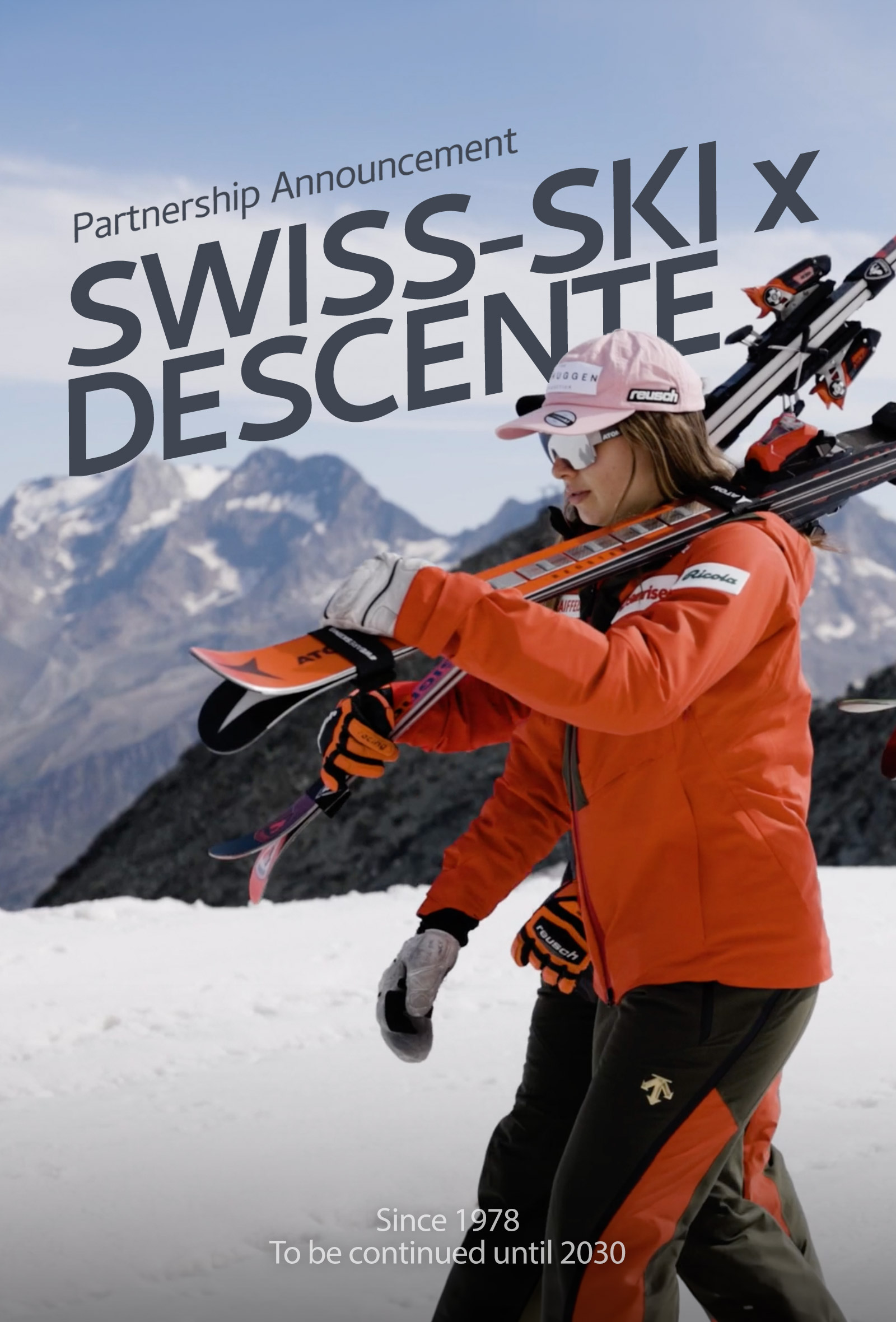 Partnership Swiss-Ski x Descente