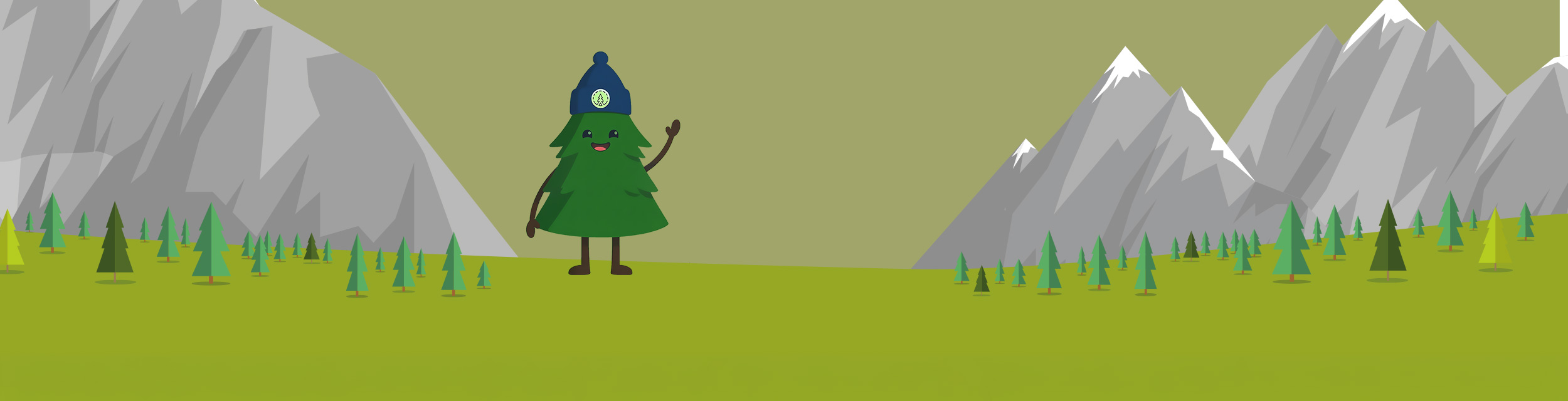 Kinderbroschüre "Der Wald und die Berge"