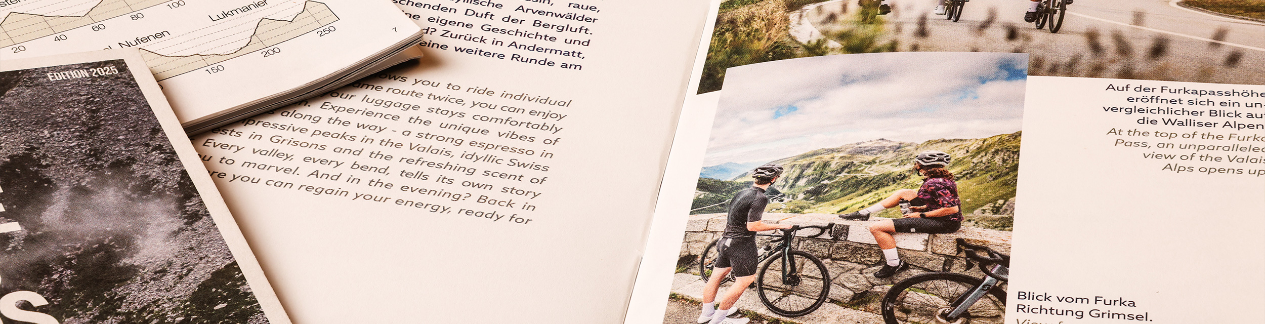 Broschüre Road Cycling Andermatt