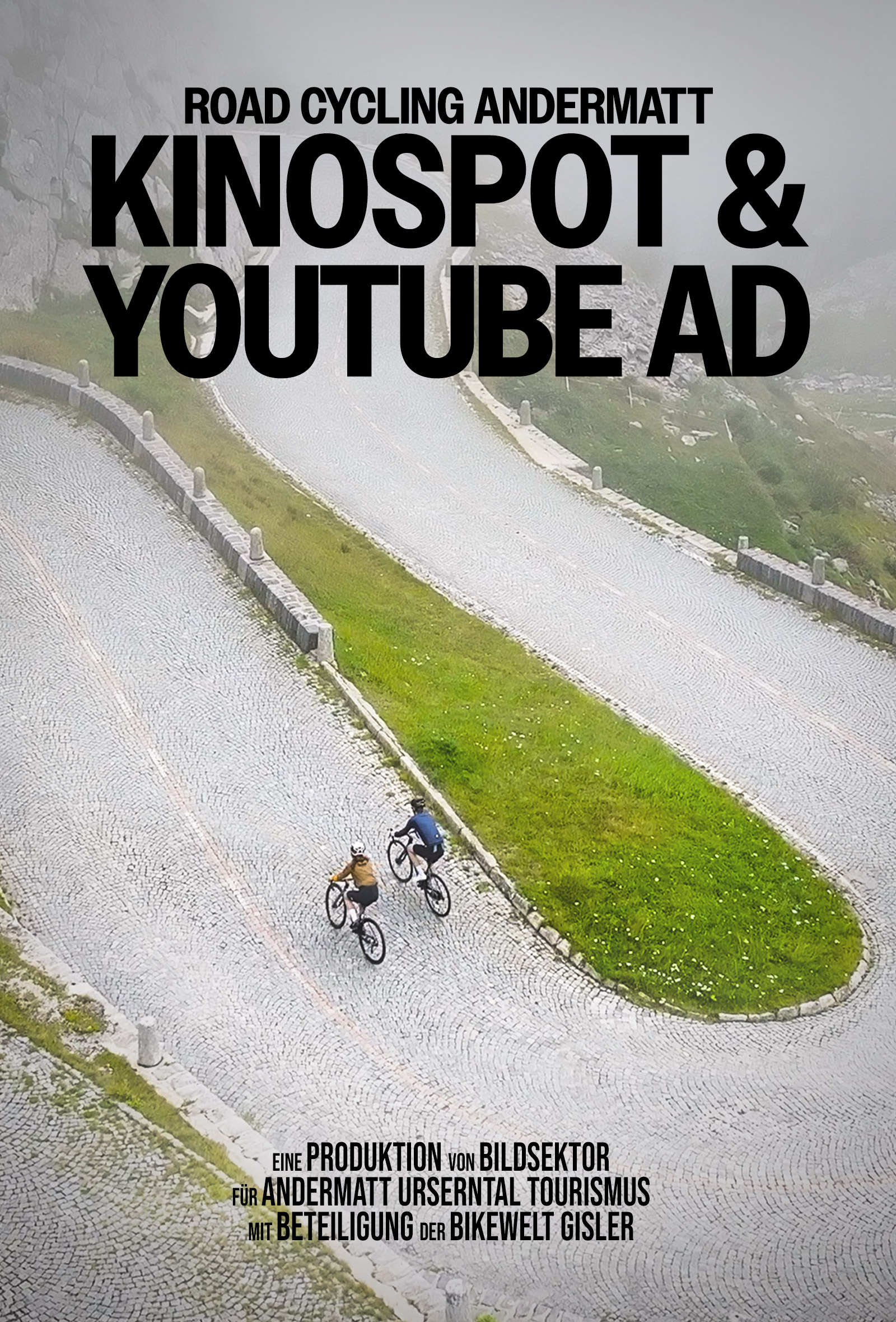 Werbung Road Cycling Andermatt