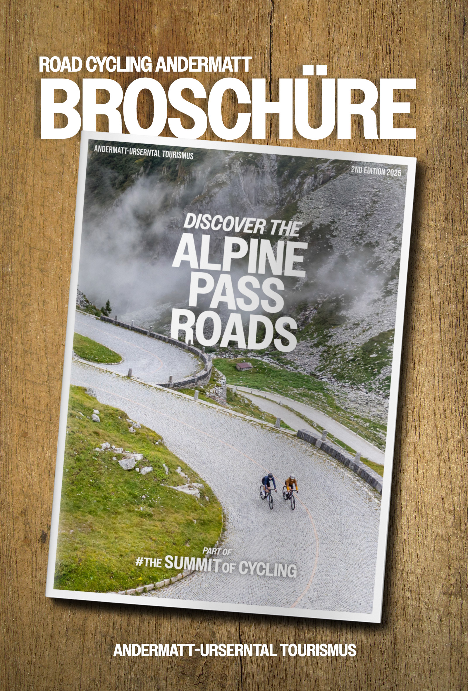 Broschüre Road Cycling Andermatt
