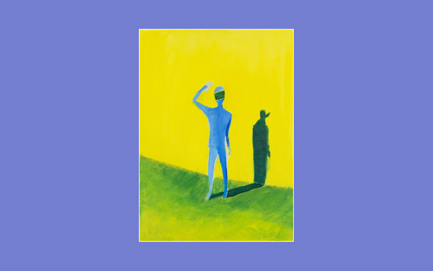 Shadow I, acrylic on canvas painting by Marcos Felipe