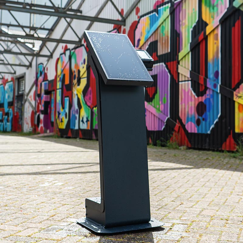 Kiosk Pro Outdoor mit Sonne