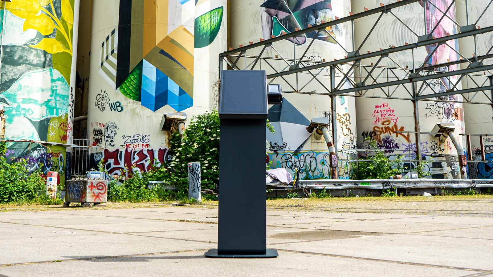 Kiosk Pro Outdoor Hintergrund