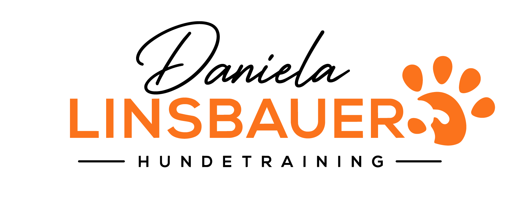 Daniela Linsbauer Hundetraining Logo