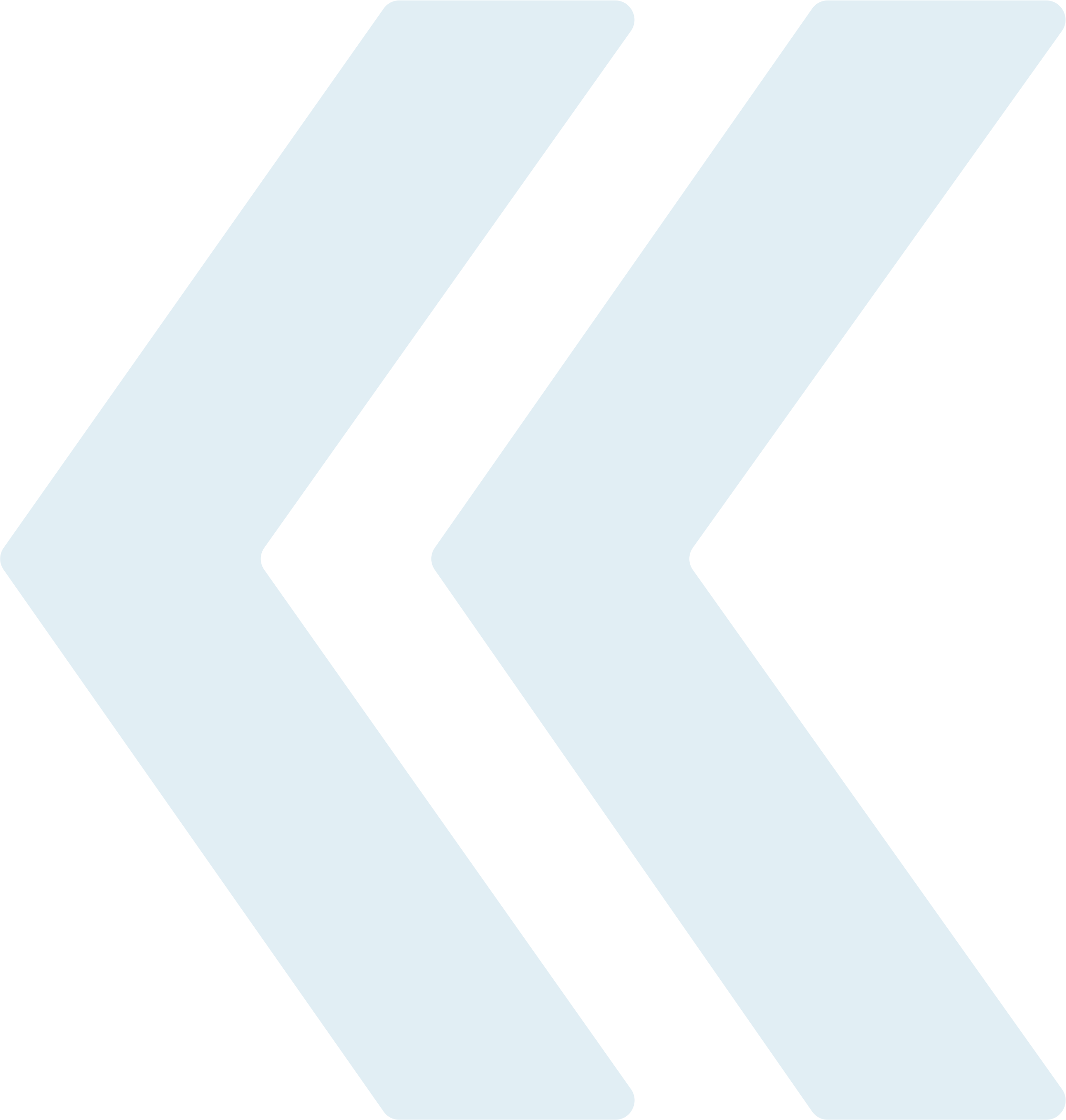 A giant left quotation mark, in light blue.