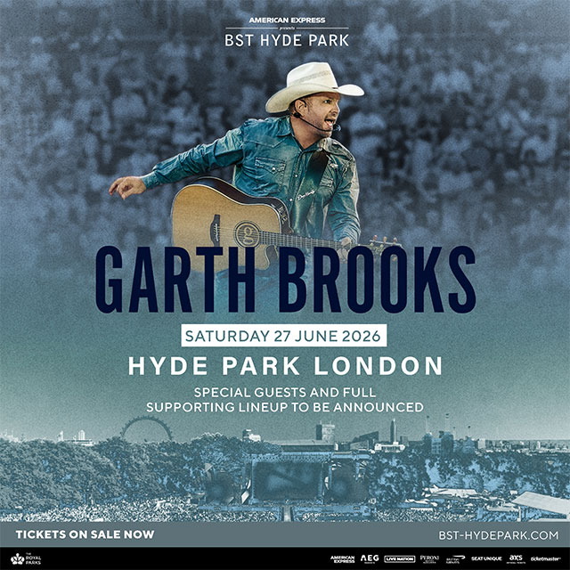 Friends in Hyde Park: Garth Brooks to Headline London's BST 2026