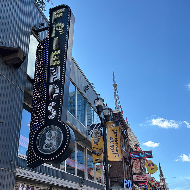 FRIENDS IN LOW PLACES BAR & HONKY-TONK WELCOMES THE ERNEST TUBB RECORD SHOP BACK TO THE NEON NEIGHBORHOOD