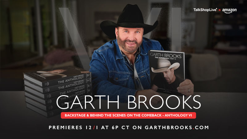 Step Into the Story: Garth Brooks Premieres New Inside-the-Comeback Special Dec. 1