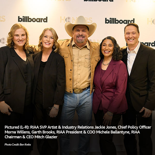 GARTH BROOKS RECEIVES ARTIST OF A LIFETIME AWARD FROM THE RIAA AND IS RECOGNIZED AS THE FIRST AND ONLY ARTIST TO CROSS THE 200 MILLION CERTIFIED ALBUM SALES MARK