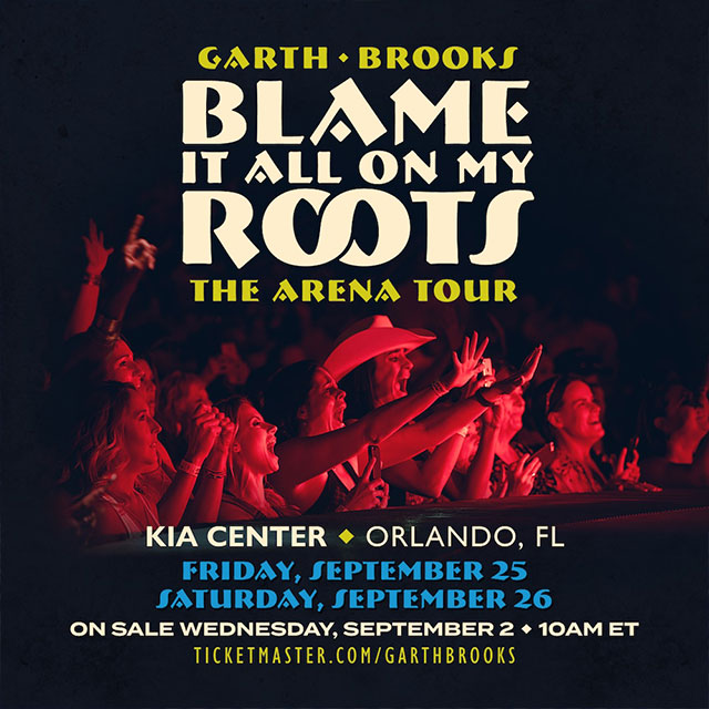 GARTH BROOKS: Orlando’s On Deck!