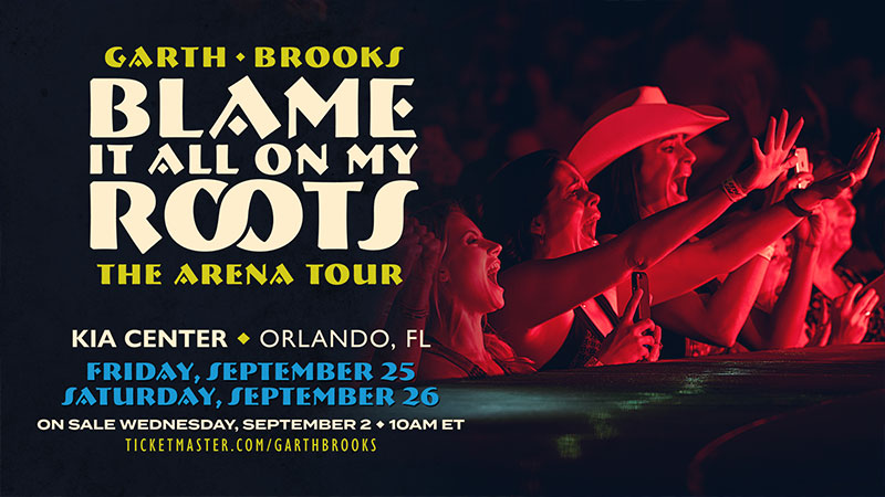 GARTH BROOKS: Orlando’s On Deck!