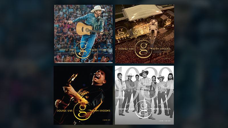 GARTH BROOKS’ DOUBLE LIVE IS COMING ON VINYL NOVEMBER 6!