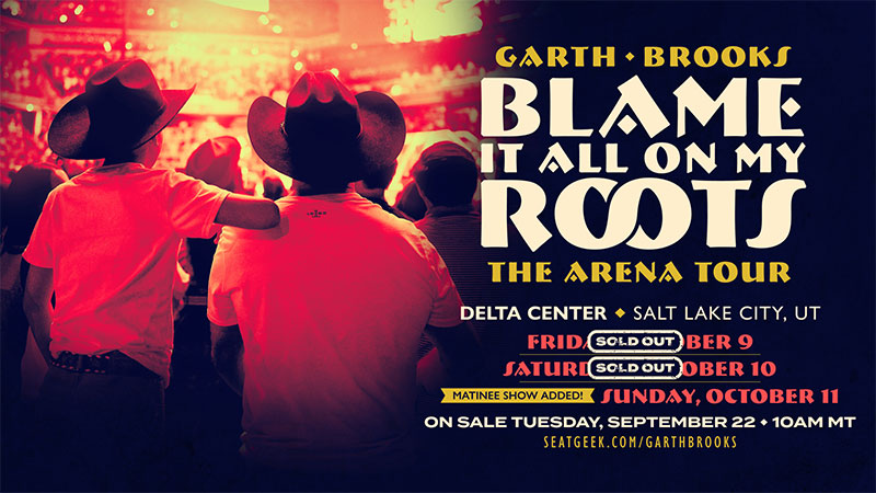 Garth Brooks Adds Third Salt Lake City Show After Massive Ticket Demand