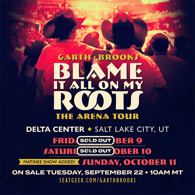 Garth Brooks Adds Third Salt Lake City Show After Massive Ticket Demand