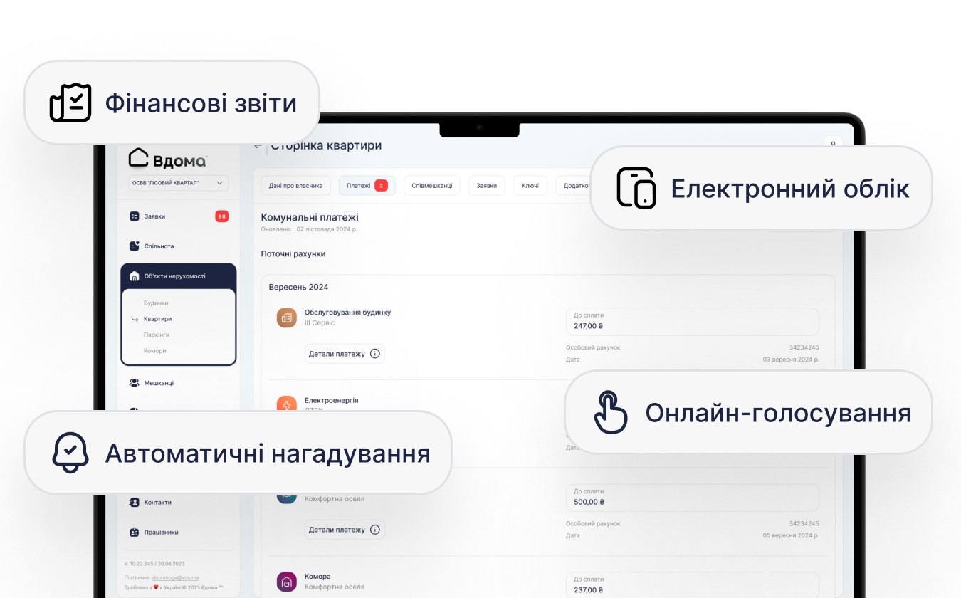 Екосистема для управління ЖК