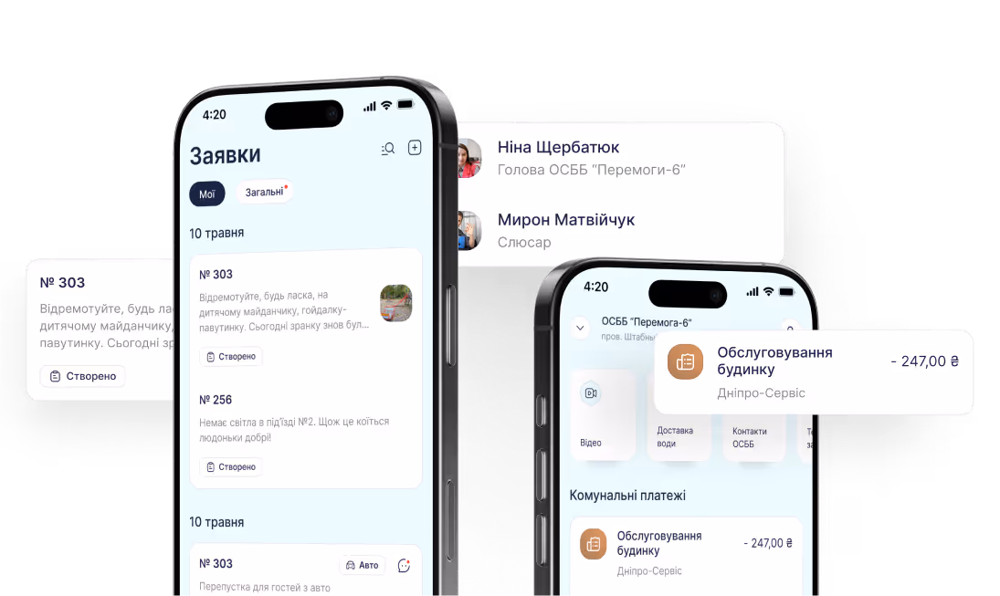 Вдома для мешканців