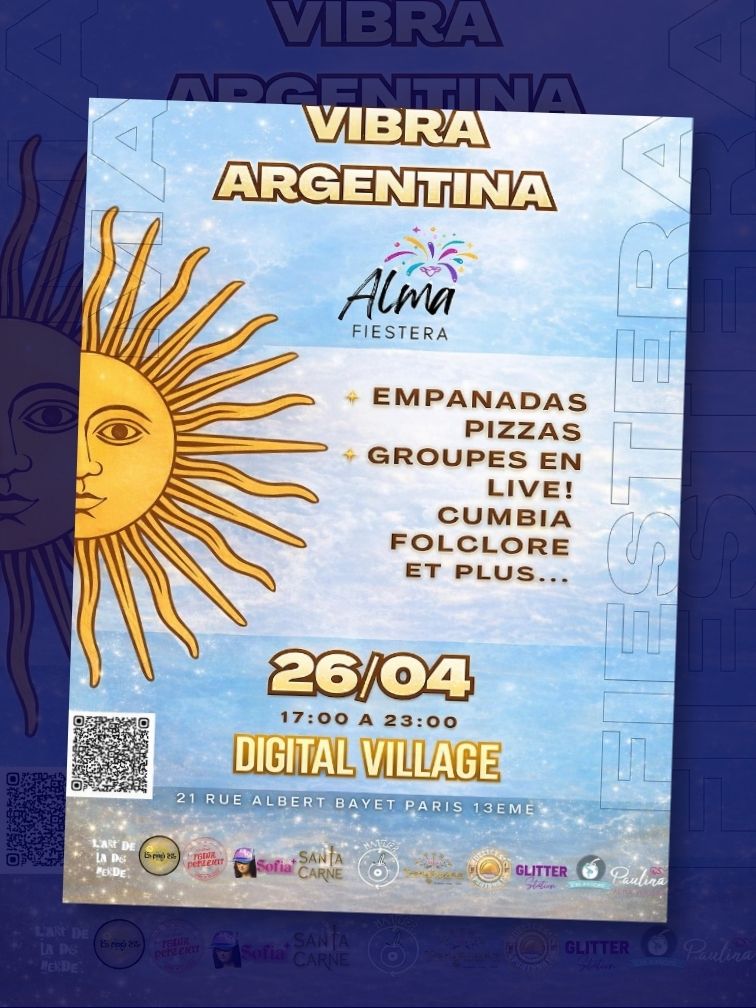 VIBRA ARGENTINA - MATELIER MUSIQUE ET CULTURE ARGENTINE EN FRANCE - 26/04/2026 - pabloavila03@gmail.com