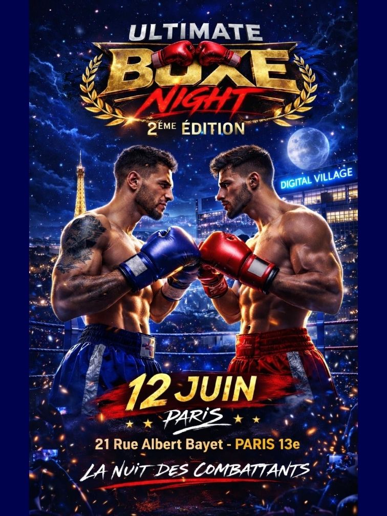 đŽ - Ultimate Boxe Night 2 - Ultimate Boxe Night - 12/06/2026 - nizar.mh11@gmail.com