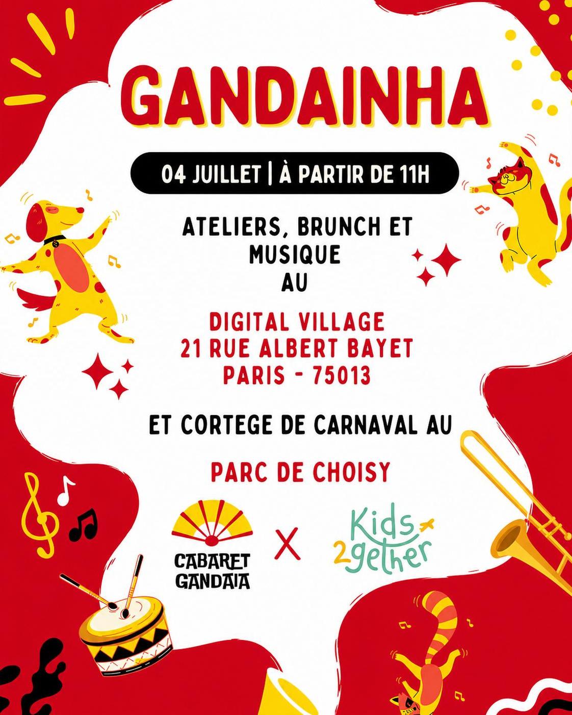 Carnaval brésilien - Luigia Ripani - 04/07/2026 - contact@cabaretgandaia.com