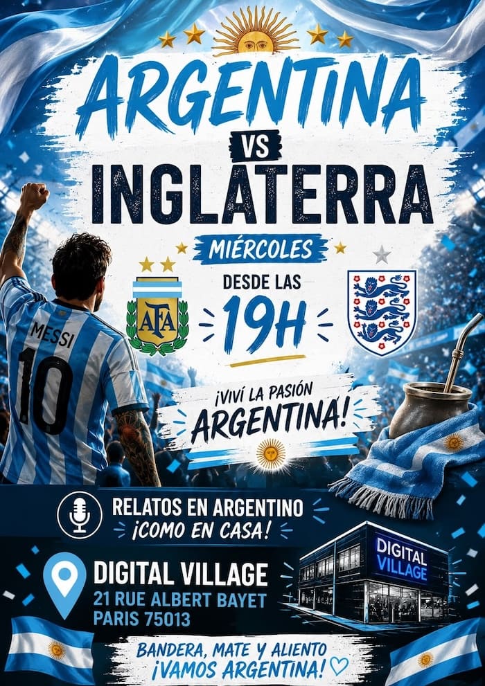 Match : Argentine - Angleterre