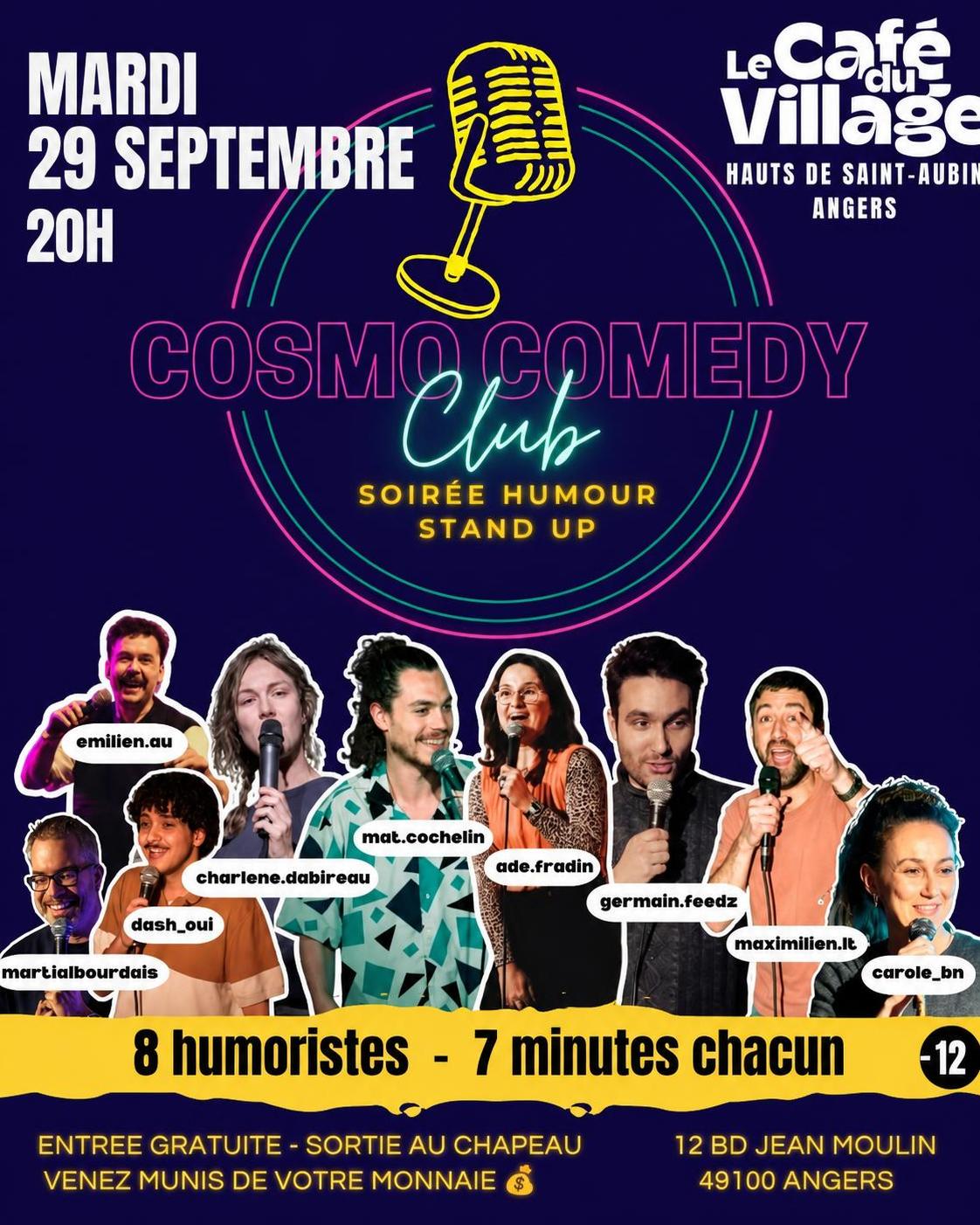 Cosmo Comedy Club - Angers